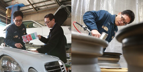 自動車の内装修理のその後